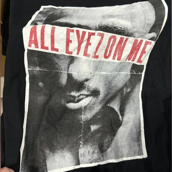Tupac Shakur All Eyez On Me T-Shirt Tee, Unisex 3XL, New without Tag - Picture 2 of 3